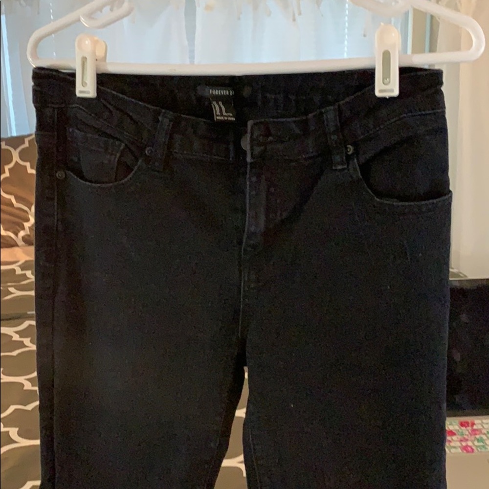 Black jeans.